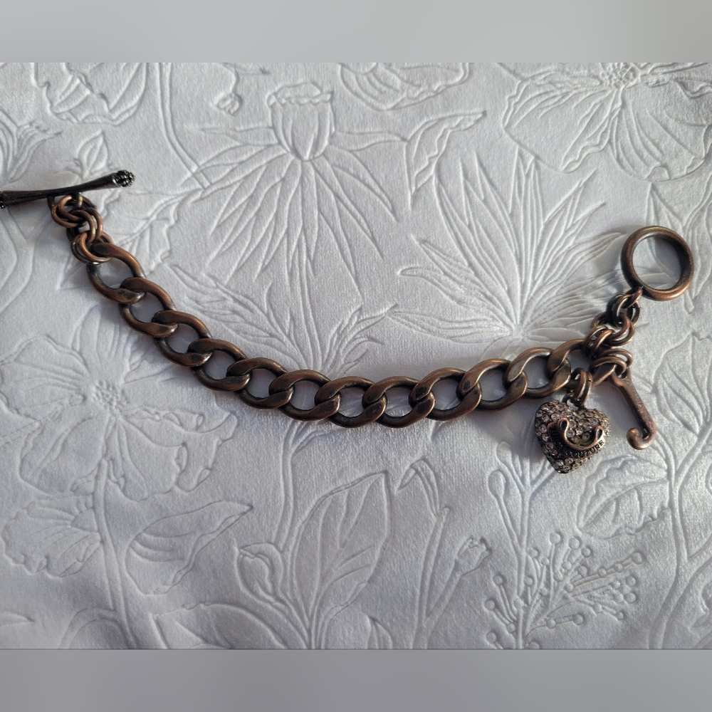 Juicy Couture Rose Gold Bronze Bracelet